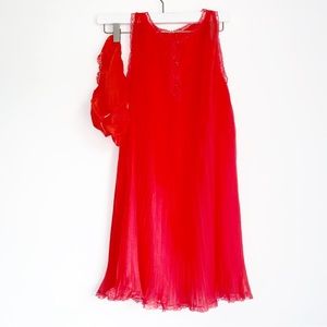 Vintage 1960s Nightgown Nightie Negligee and Panties Set by Vanity Fair